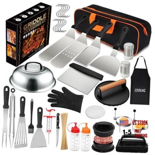 237pcs Griddle Accessories Kit for Blackstone, Perfect Flat Top Grilling