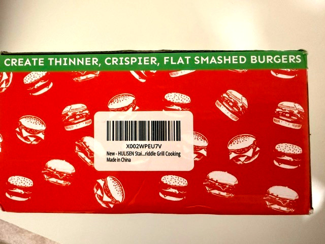 Hulisen Stainless Steel Burger Smasher gallery