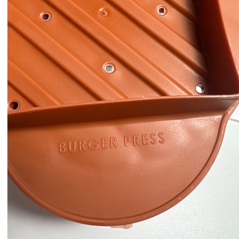 Nordic Ware 3-in-1 Stuffed Burger Press & Slider Maker Brown Mustard Plastic 365 gallery