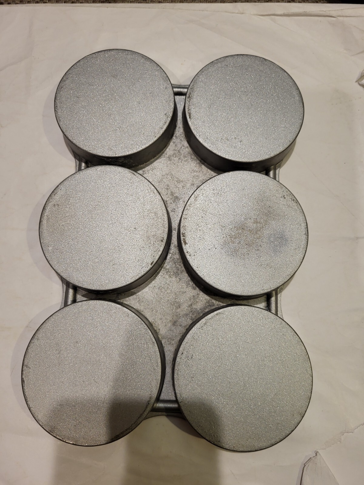 Norpro 6 Cavity Cast Aluminum 2 oz Mini Burger Press- Grilling Time! gallery