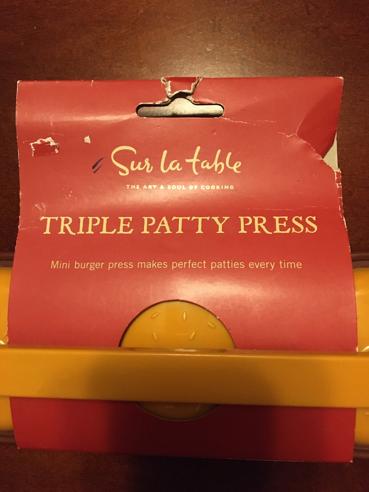Sur La Table Triple Patty Press gallery