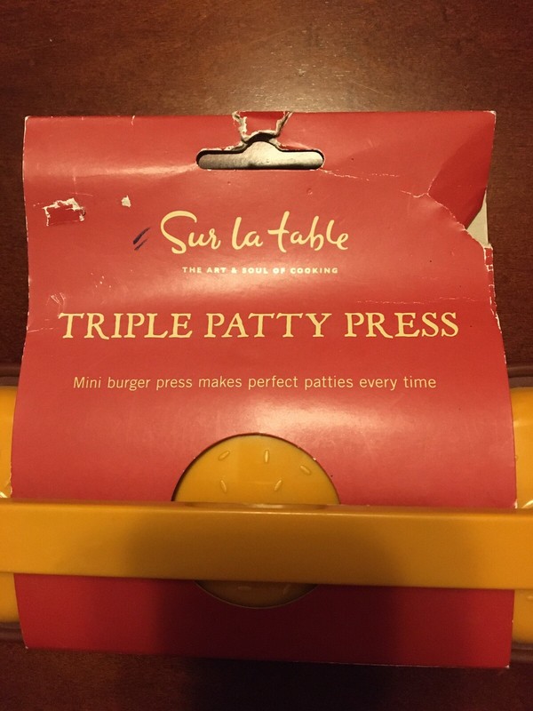 Sur La Table Triple Patty Press gallery