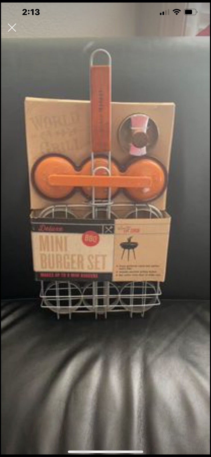 NEW!! Deluxe Mini Hamburger Slider Set by World Market gallery