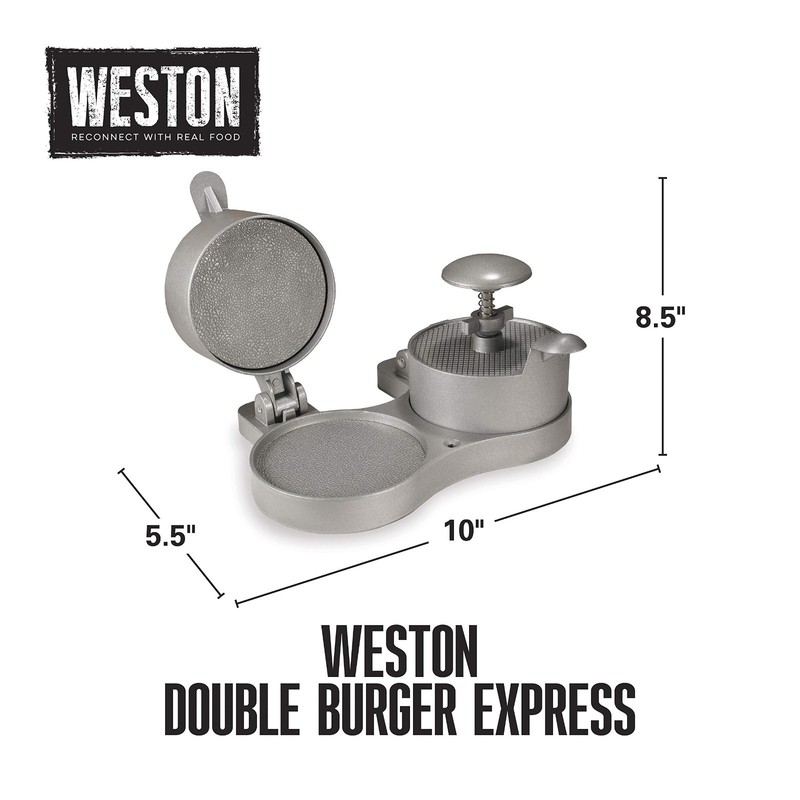 Heavy-Duty Burger Press for 4.5" Patties, Non-Stick, Easy Release, Ideal for Ham gallery