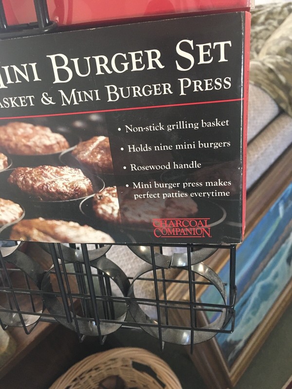 Mini Burger Tool Set 3-Piece Set NEW& PRESS BY CHARCOAL CAMPIONS gallery
