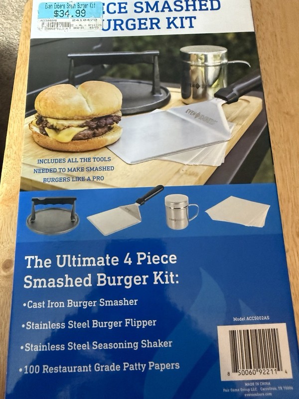 Even Embers Smash Burger Kit gallery