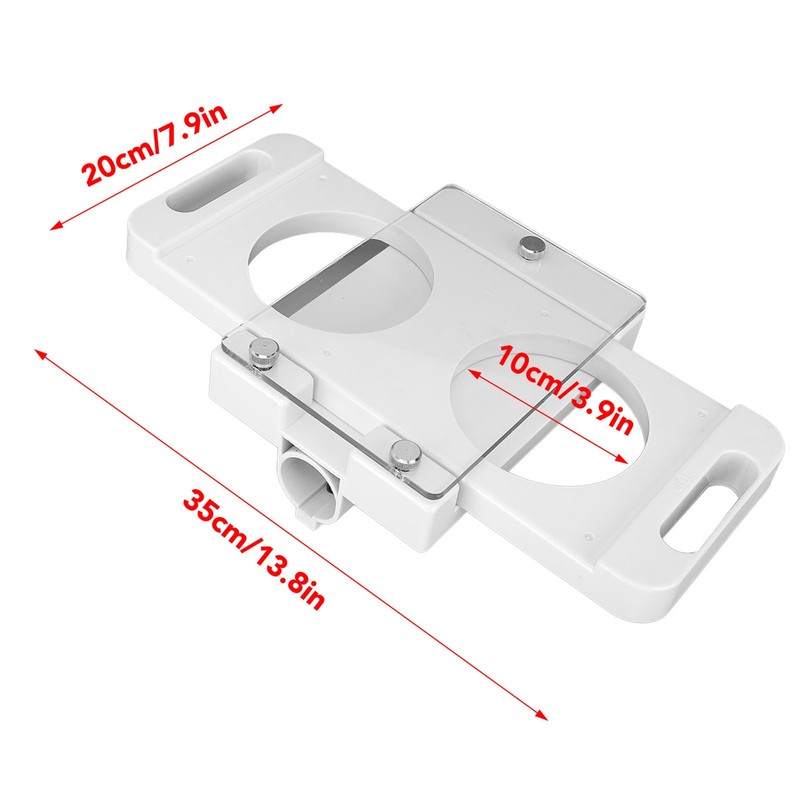 Hamburger Pressing Mould Maker Non Stick 2 Holes ABS Hamburger Press Patty Maker gallery