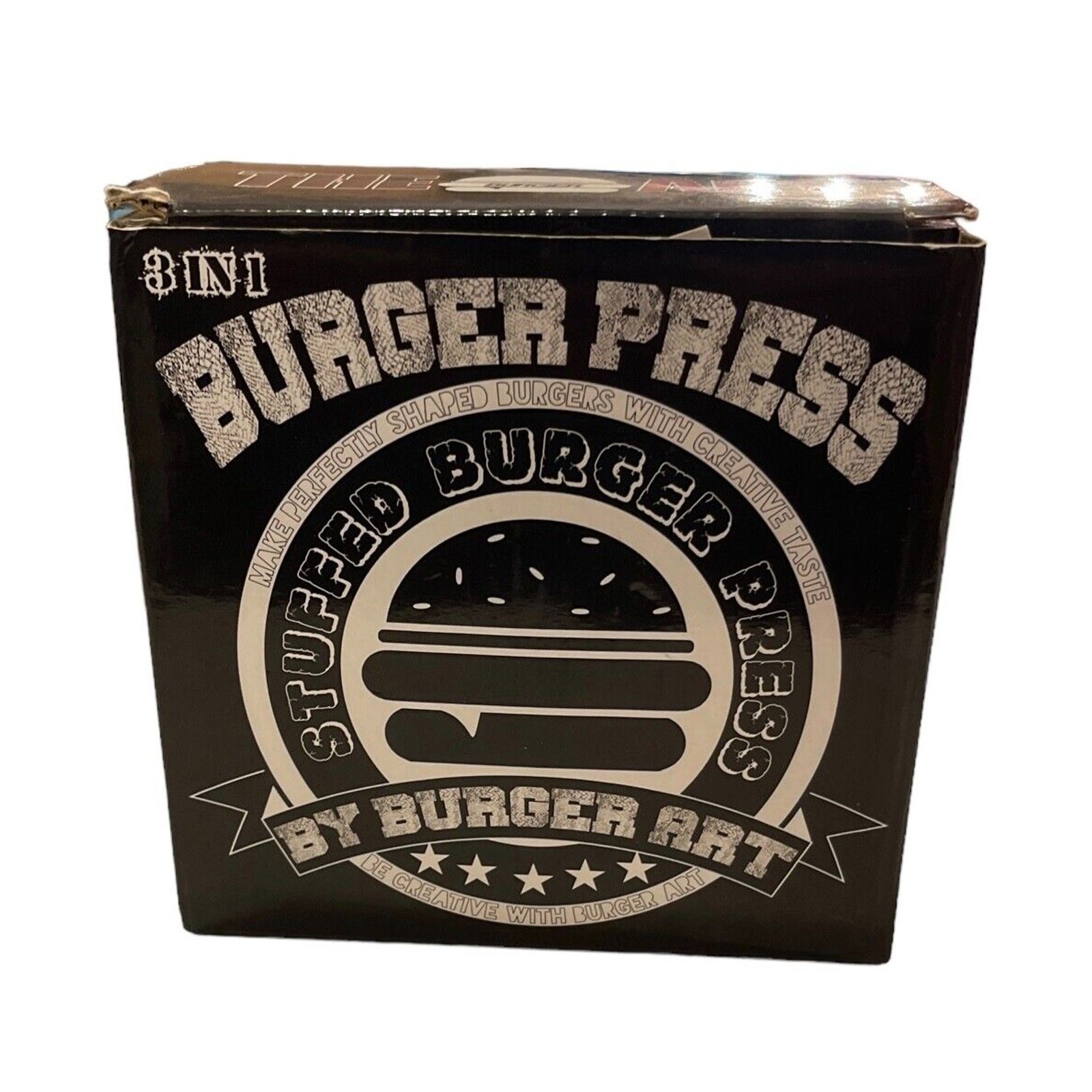 3 in 1 Stuffed Burger Press by Burger Art NEW gallery