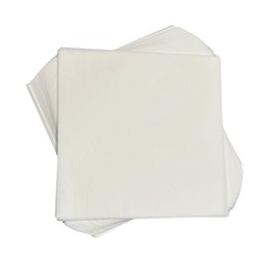 8×8 Inch Parchment Paper Squares 100 Sheets | Made is Usa | Worthy 8×8, White