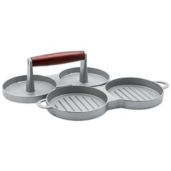 Brand New Double Patty Burger Press -Non-Stick Hamburger Press – Chef’s Supreme