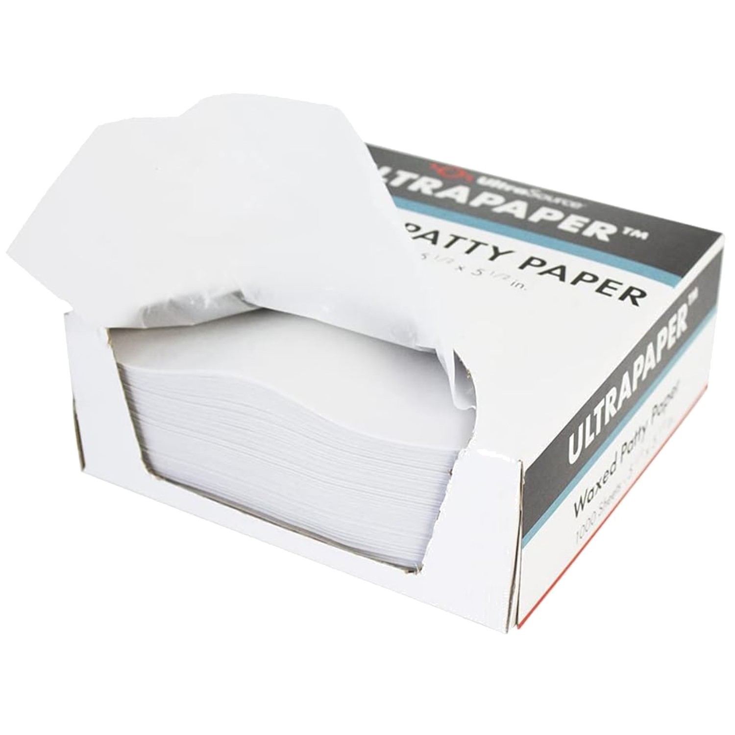 UltraPaper Hamburger Patty Paper 5.5" x 5.5" Pack gallery