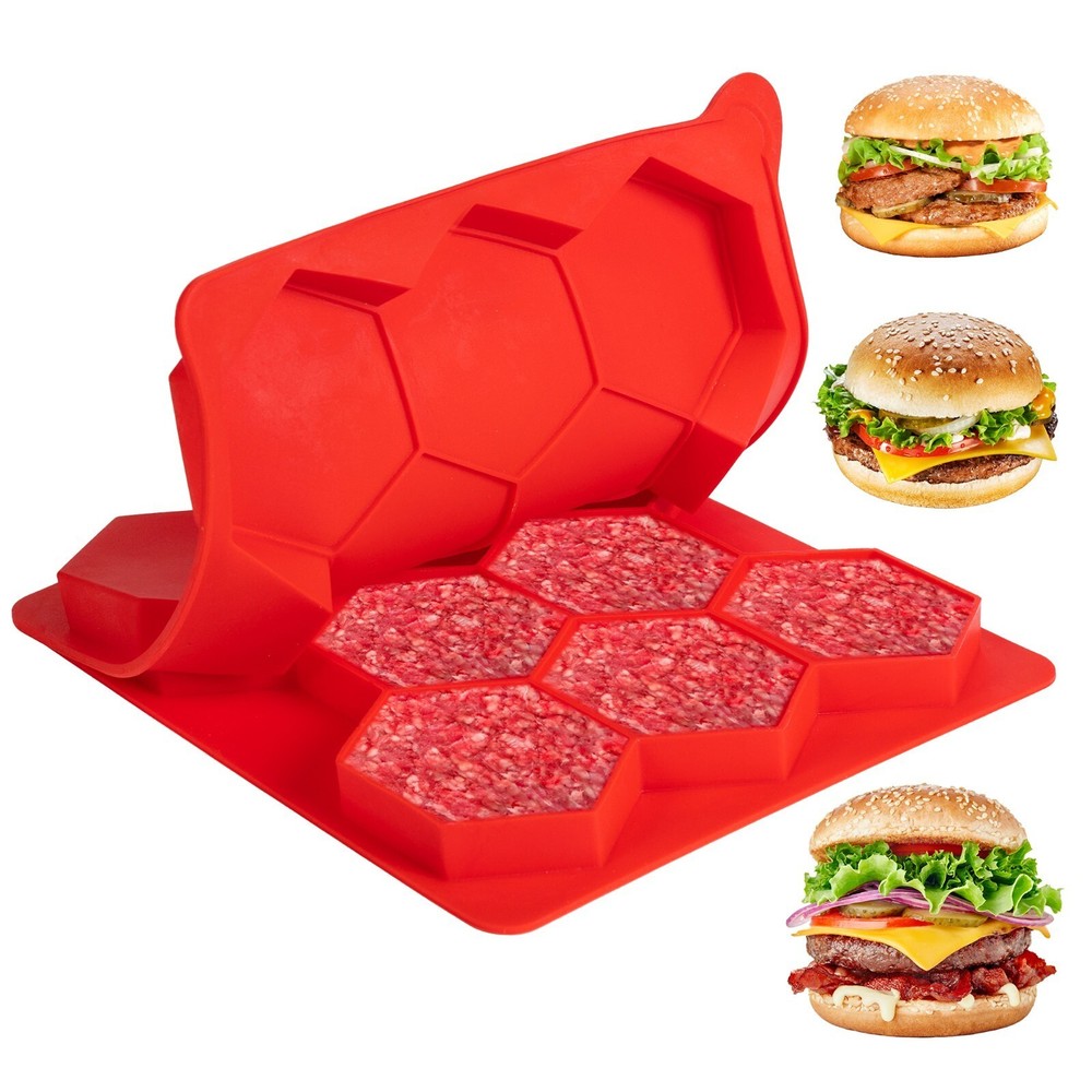 Shape+Store Burger Master 8-in-1 Burger Press & Freezer Container